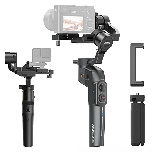 MOZA Mini-P Gimbal 3 Axes Pliable – Smartphone, Caméra & Action Cam, 16h Autonomie