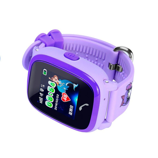 Montre Connectée Enfant DF25 – Appel SOS, GPS, Écran Tactile