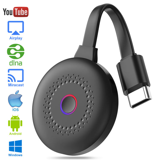 Adaptateur HDMI sans fil — Miroir d'écran HD 1080p (iPhone / Android / Windows)