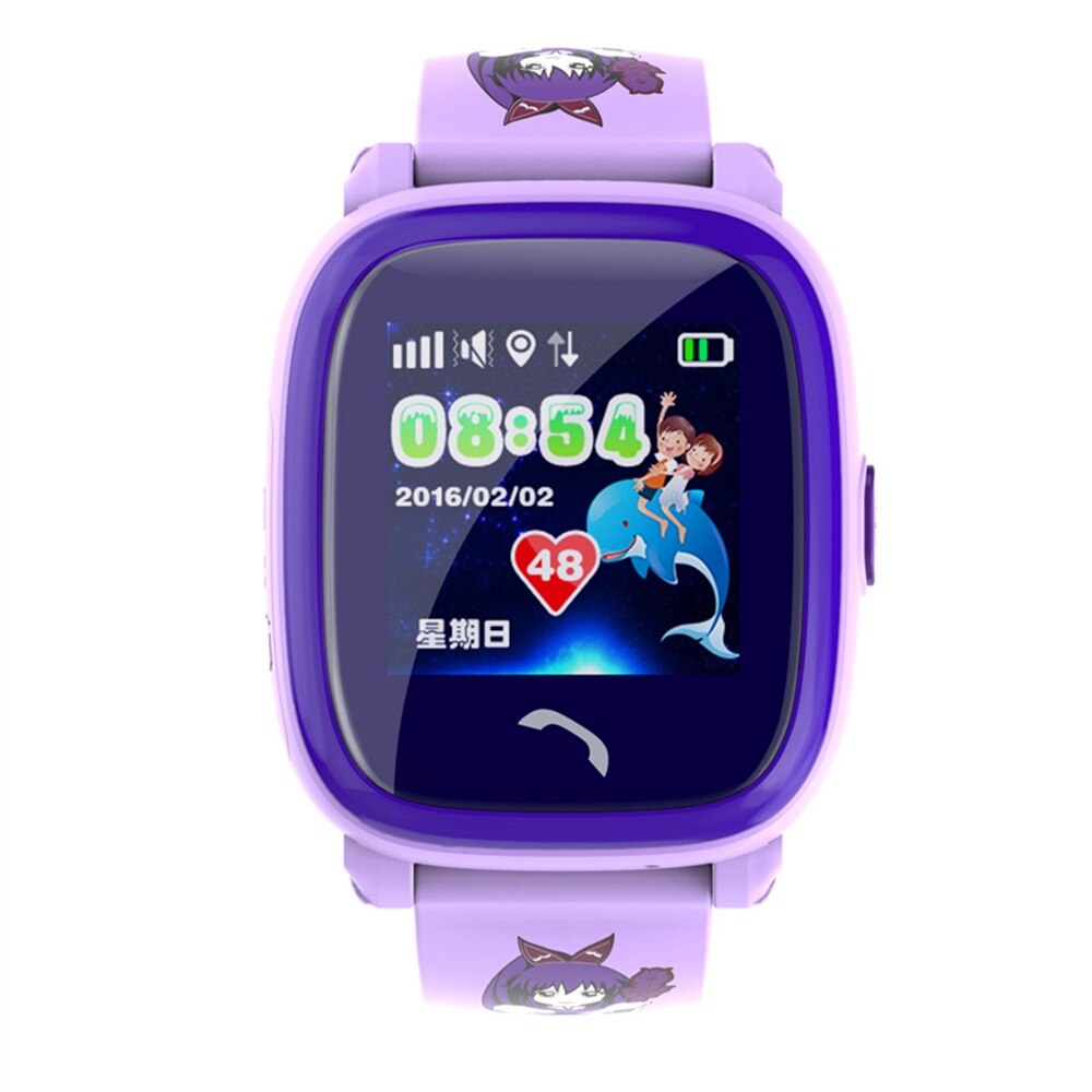 Montre Connectée Enfant DF25 – Appel SOS, GPS, Écran Tactile