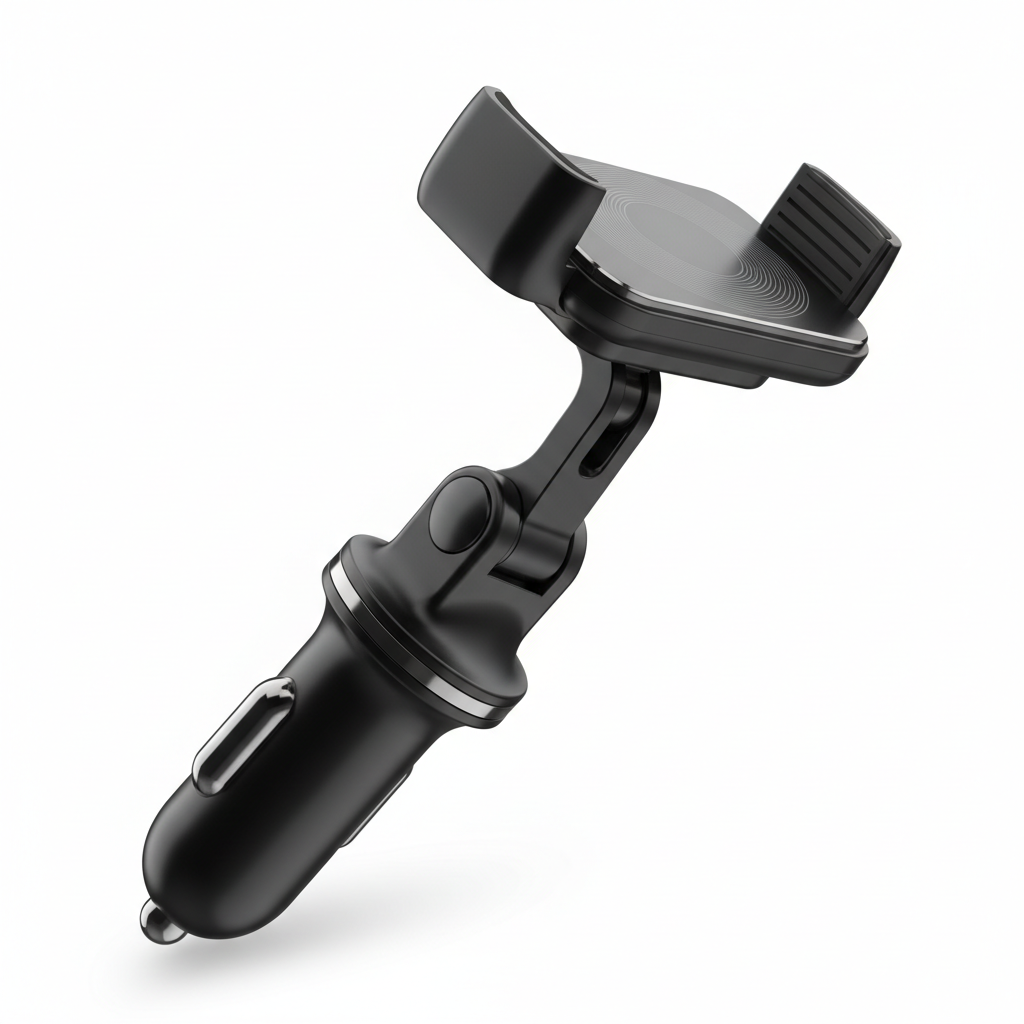 Chargeur sans fil voiture 2-en-1 Qi Noir — nexzo