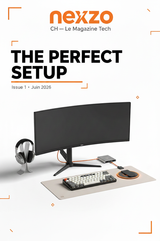 nexzo lance son Magazine Tech mensuel — gratuit, chaque mois