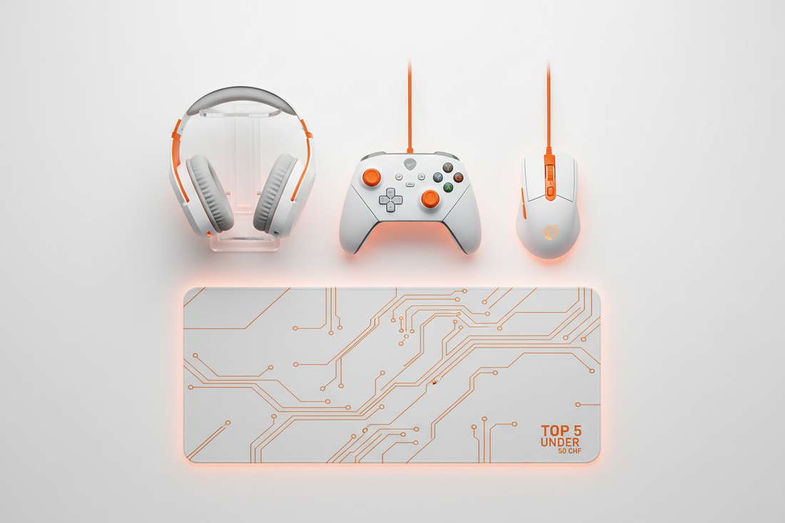 Top 5 Gadgets Gaming à Moins de 50 CHF en Suisse 2026