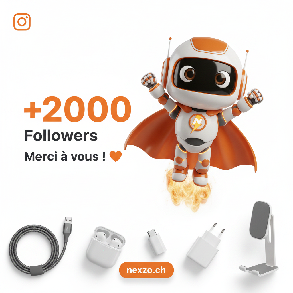 🎉 +2000 Followers sur Instagram — Merci à vous !