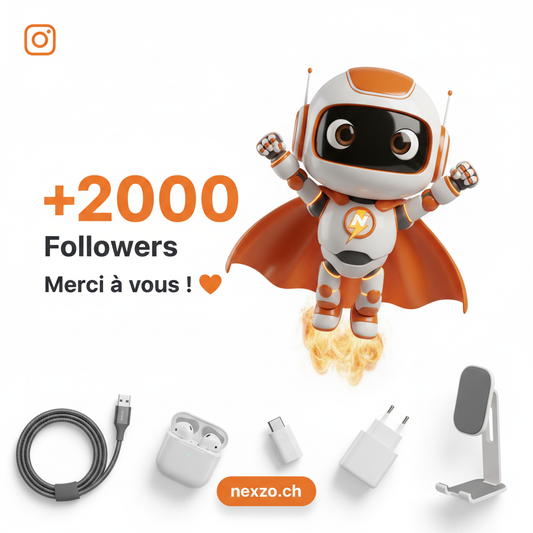 🎉 +2000 Followers sur Instagram — Merci à vous !