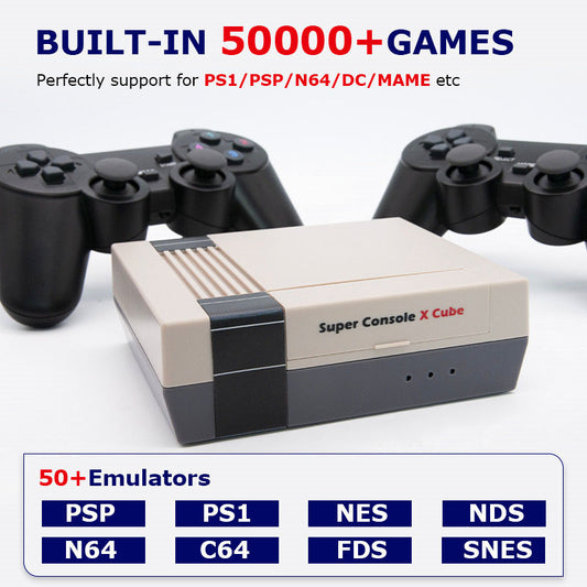 Super Console X Cube — Console Rétro Android | Jusqu'à 256 Go | 4 Joueurs