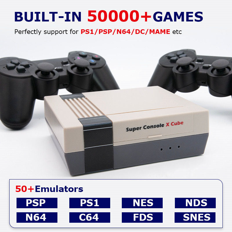 Super Console X Cube — Console Rétro Android | Jusqu'à 256 Go | 4 Joueurs