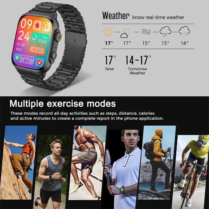 Smartwatch Connectée Bluetooth – Montre Intelligente Multifonction | nexzo