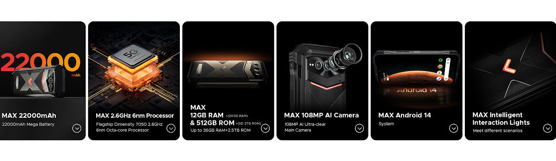 VMAXPRO – Smartphone Robuste Haut de Gamme 5G