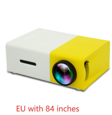 Mini Projecteur Portable YG300 – LED HD 1080P, HDMI, USB, Cinéma Maison