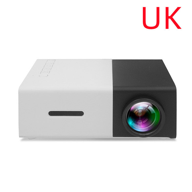 Mini Projecteur Portable YG300 – LED HD 1080P, HDMI, USB, Cinéma Maison