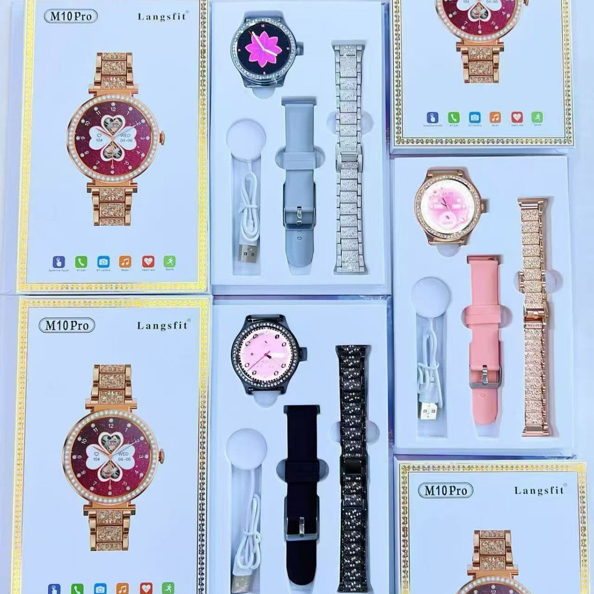 Montre Connectée Femme – Appels Bluetooth & Santé