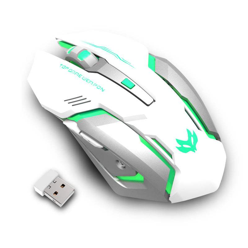 Souris Gaming Sans Fil Silencieuse Ergonomique