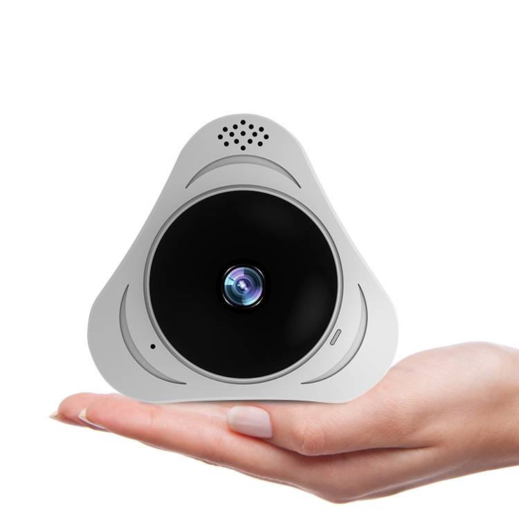 Caméra de Surveillance 360° Panoramique – Vision Nocturne & Contrôle à Distance