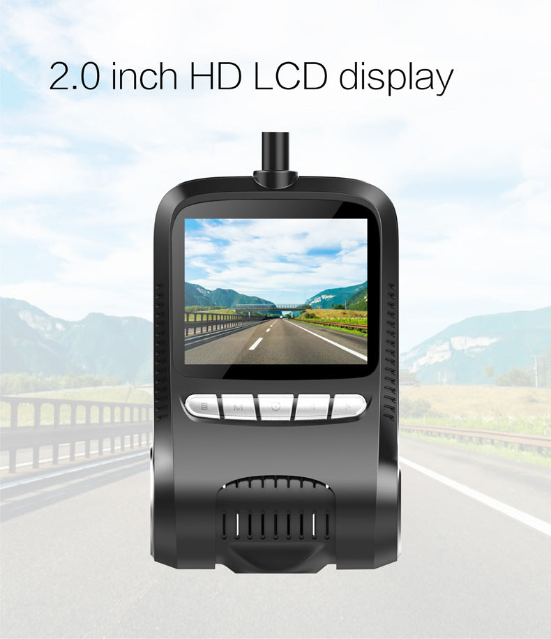 Dashcam Full HD 1080p – Vision Nocturne, Grand Angle 170°, Enregistrement 24H