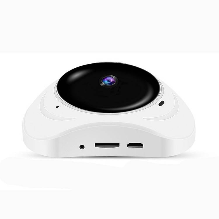 Caméra de Surveillance 360° Panoramique – Vision Nocturne & Contrôle à Distance