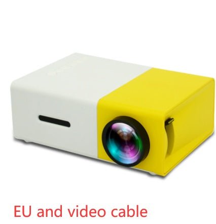 Mini Projecteur Portable YG300 – LED HD 1080P, HDMI, USB, Cinéma Maison