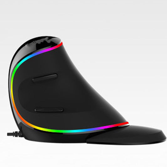 Souris Ergonomique Verticale RGB – Design Anti-Fatigue