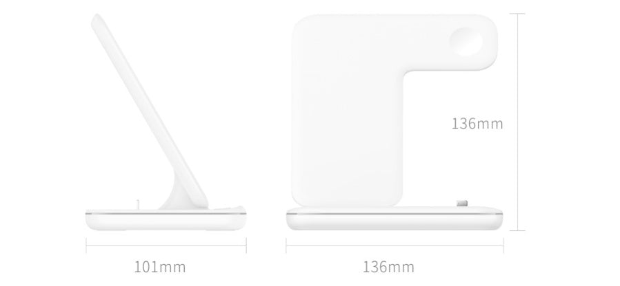 Chargeur Sans Fil 3 en 1 – Smartphone, Apple Watch & AirPods