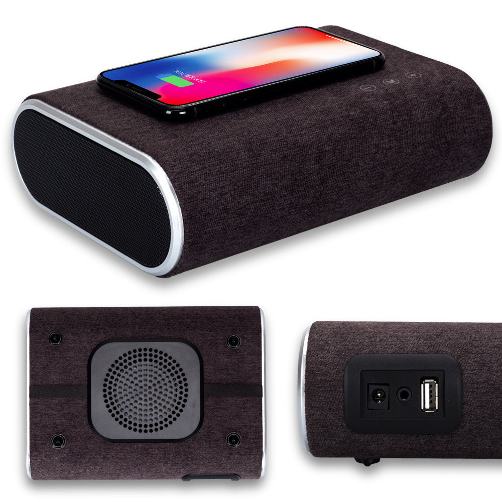 Enceinte Bluetooth avec chargeur sans fil