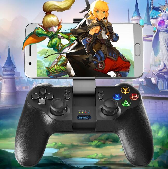 Manette de jeu T1 rechargeable avec vibration – Compatible Android, iOS, PC & PS3