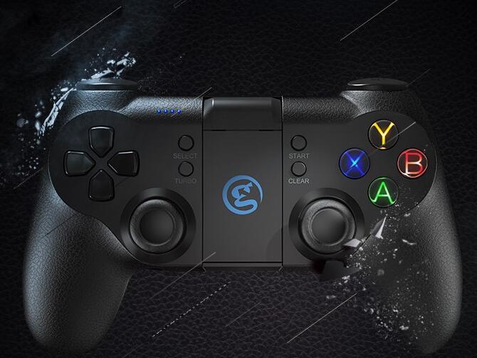Manette de jeu T1 rechargeable avec vibration – Compatible Android, iOS, PC & PS3