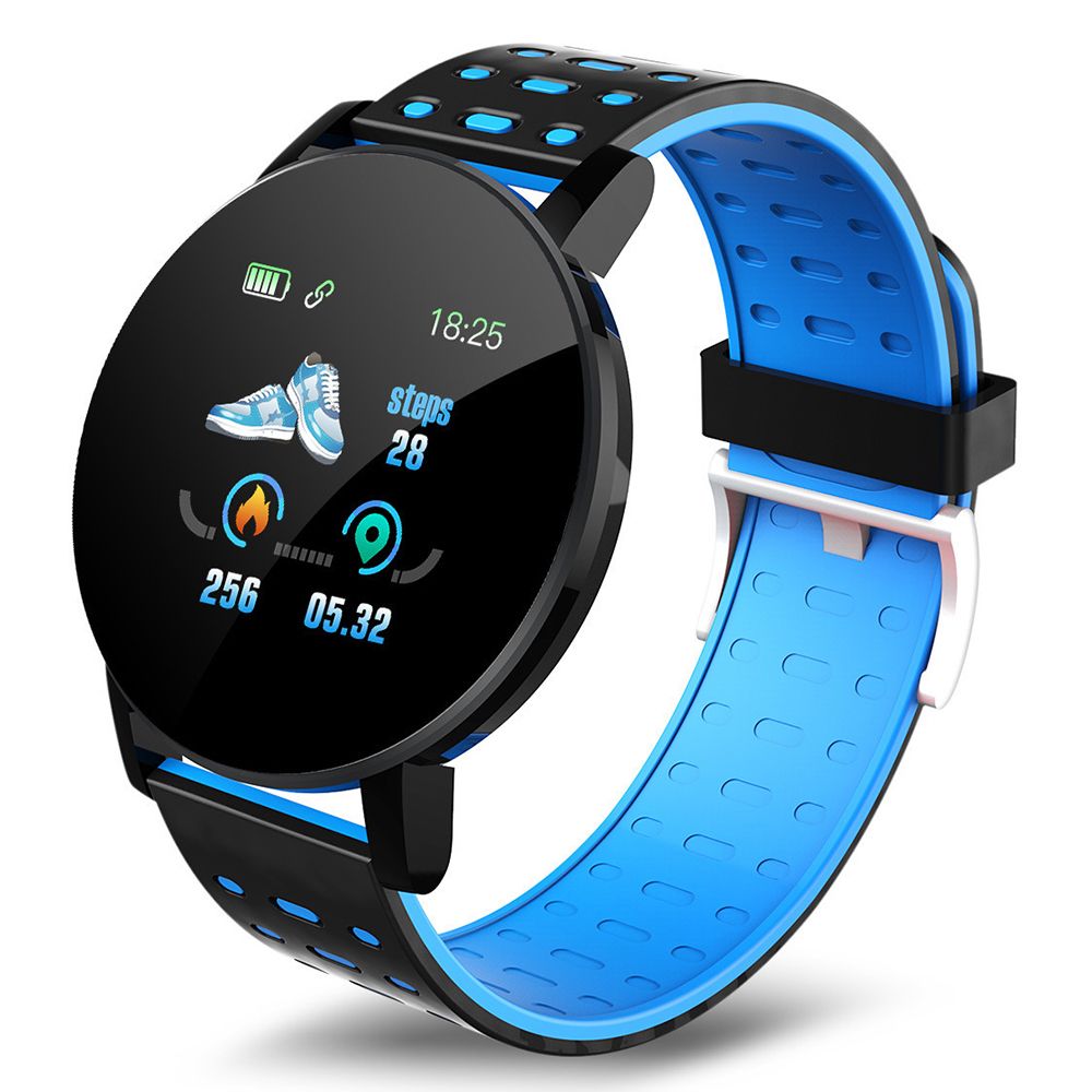 Montre Connectée Bluetooth 119 Plus – Suivi Cardiaque & Notifications