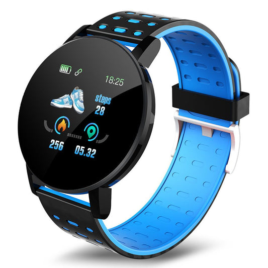 Montre Connectée Bluetooth 119 Plus – Suivi Cardiaque & Notifications