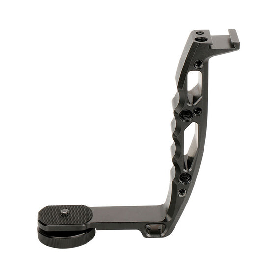 Cage Rig Smartphone en Aluminium – Poignée en L, Micro, Moniteur Externe & Batterie V-Mount