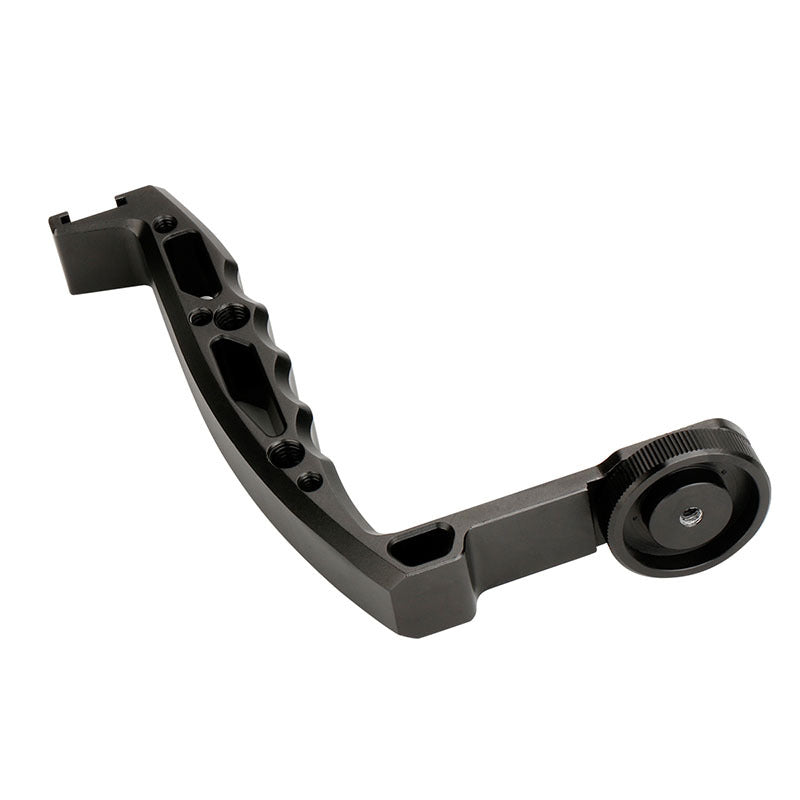 Cage Rig Smartphone en Aluminium – Poignée en L, Micro, Moniteur Externe & Batterie V-Mount