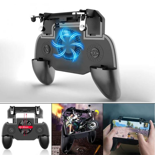 Manette Gaming Smartphone avec Ventilateur Silencieux & Batterie Intégrée – Universelle