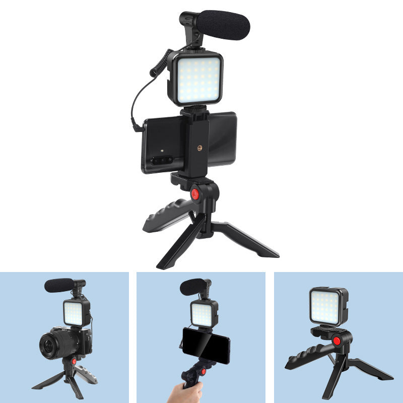 Bundle Vlog Smartphone – Trépied, Lumière de Remplissage & Studio Vidéo Portable