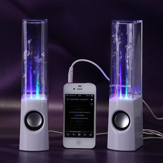 Enceinte Dancing Water Speaker – Fontaine LED Musicale USB