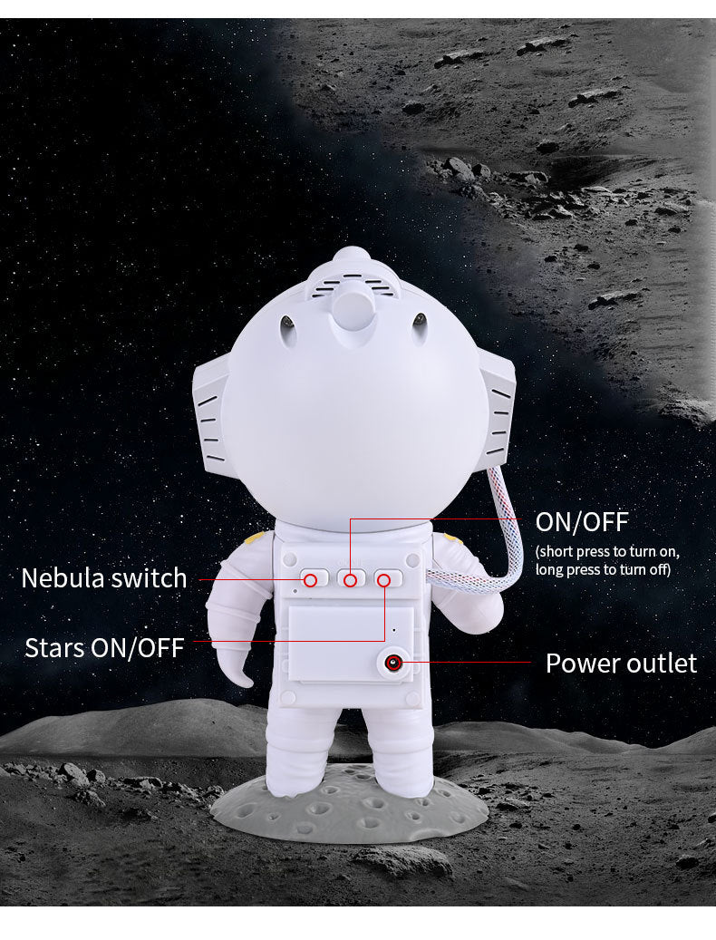 Projecteur Galaxy Astronaute – Veilleuse Étoilée & Décoration Chambre