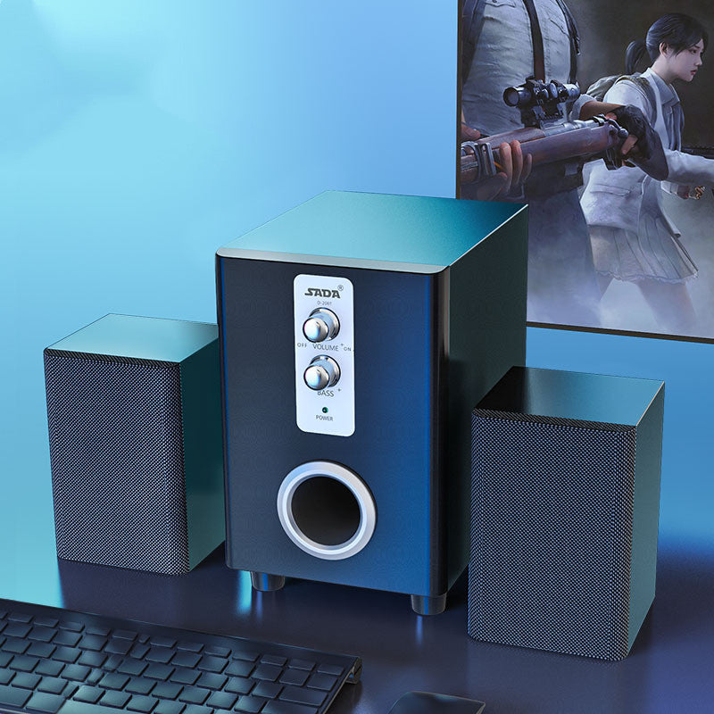 Enceinte PC 2.1 Filaire 3.5mm – Son HD & Basses Profondes