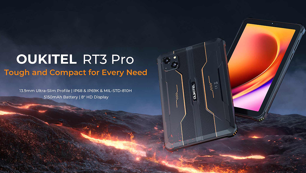 RT3 Pro – Smartphone Robuste 4G Version EU