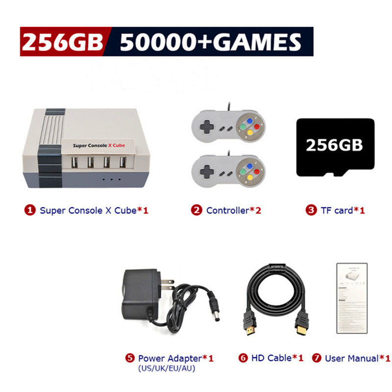 Super Console X Cube — Console Rétro Android | Jusqu'à 256 Go | 4 Joueurs