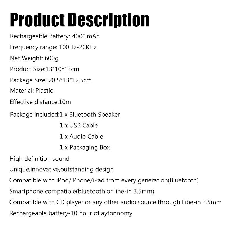 Enceinte Bluetooth Sans Fil Skull – Édition Limitée