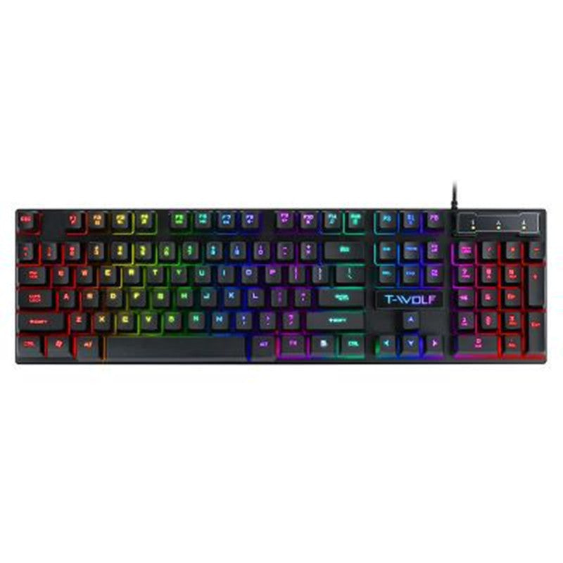 Clavier Gaming USB Lumineux à Touches Flottantes