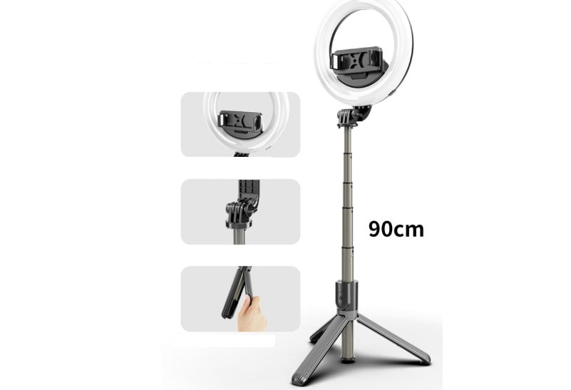 Ring Light LED 5" Bluetooth – Selfie & Streaming avec Télécommande