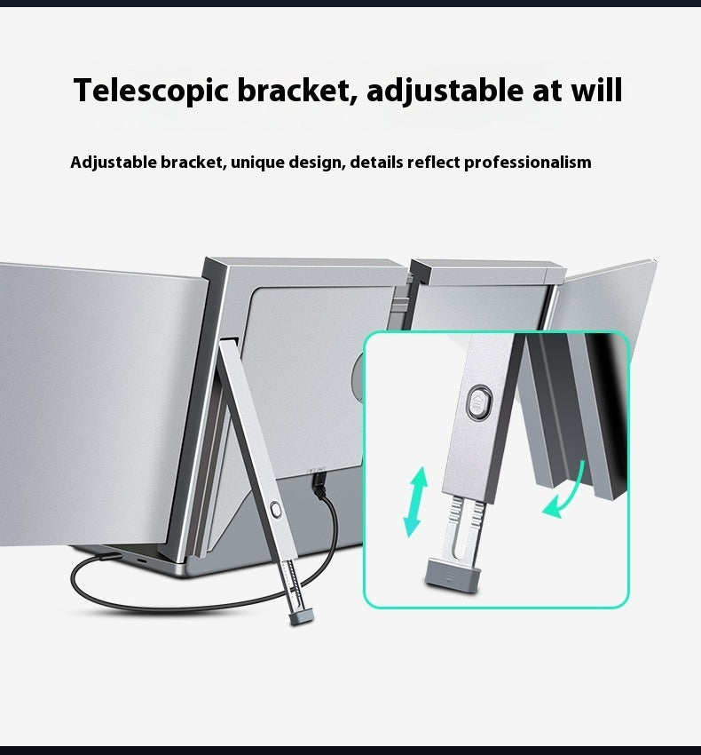 Moniteur Portable Double Écran IPS Full HD – Extension Laptop USB-C