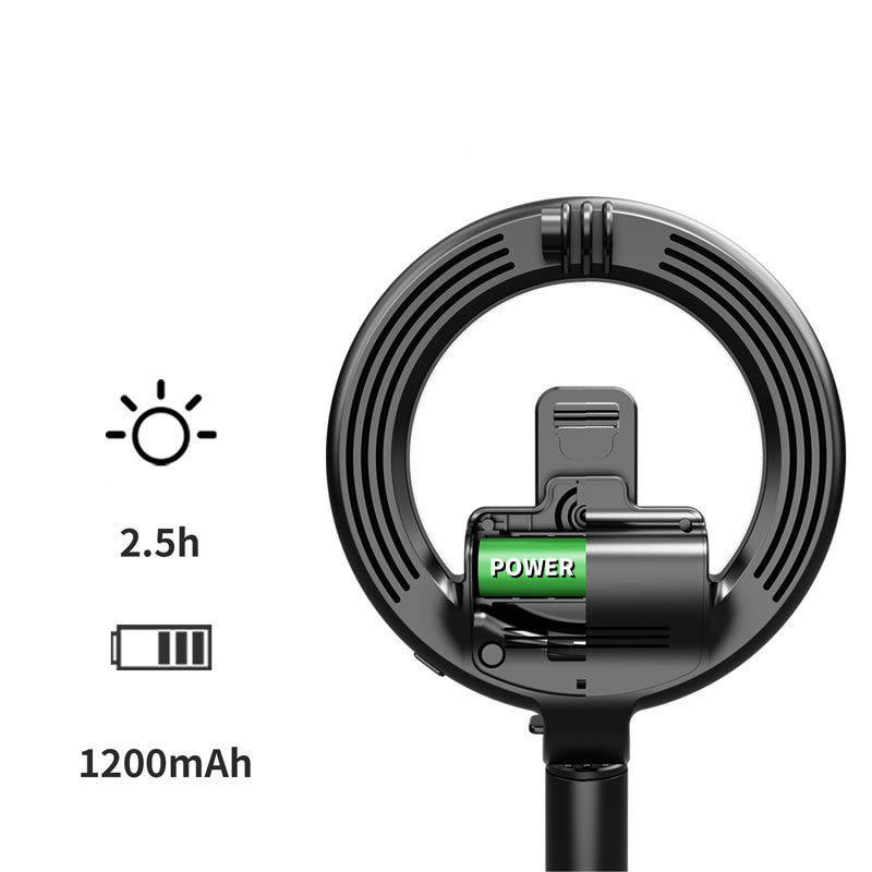 Ring Light LED 5" Bluetooth – Selfie & Streaming avec Télécommande