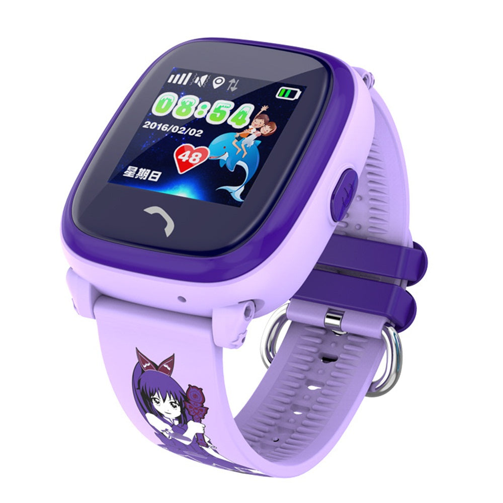Montre Connectée Enfant DF25 – Appel SOS, GPS, Écran Tactile