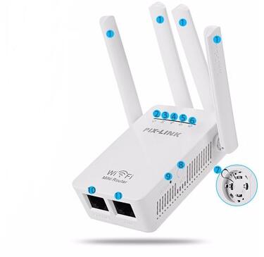 Répéteur WiFi 300 Mbps — Amplificateur de signal sans fil (EU/US/UK/AU)