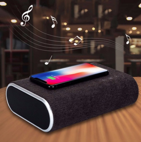 Enceinte Bluetooth avec chargeur sans fil
