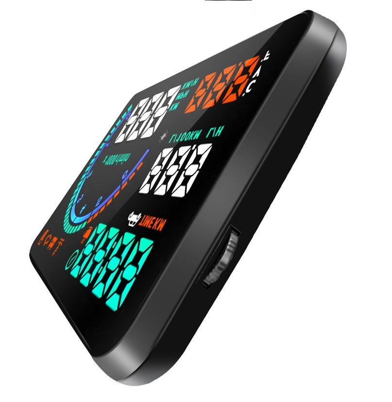 Affichage Tête Haute HUD i9 – Écran 5.5" pour Voiture OBD2