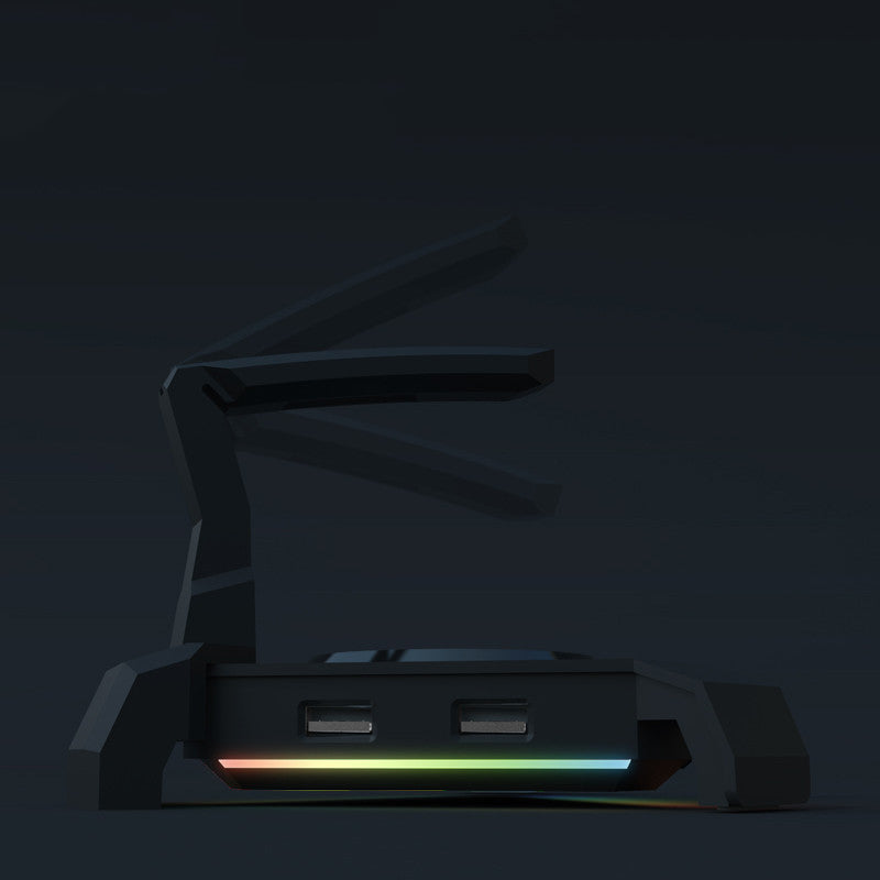 Hub USB 4 Ports avec Éclairage RGB – Dock Universel PC & Laptop