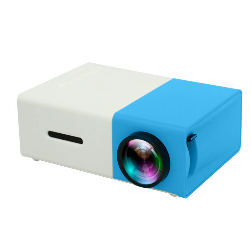 Mini Projecteur Portable YG300 – LED HD 1080P, HDMI, USB, Cinéma Maison