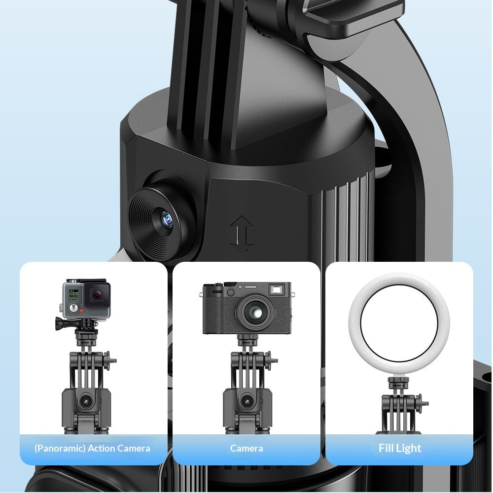 Perche Selfie Gimbal Stabilisé C17 – Suivi Visage IA, Bluetooth & Mode Auto Complet