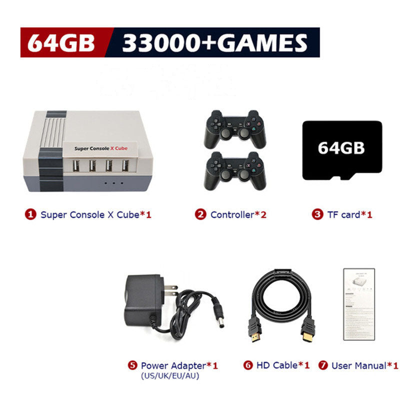 Super Console X Cube — Console Rétro Android | Jusqu'à 256 Go | 4 Joueurs